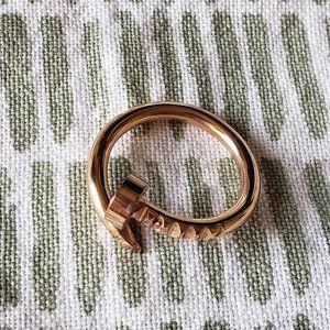 💥Sale❣️Dainty adjustable gold plated ring